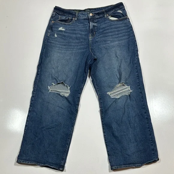 Wild Fable Blue Distressed Jeans - Picture 2 of 4